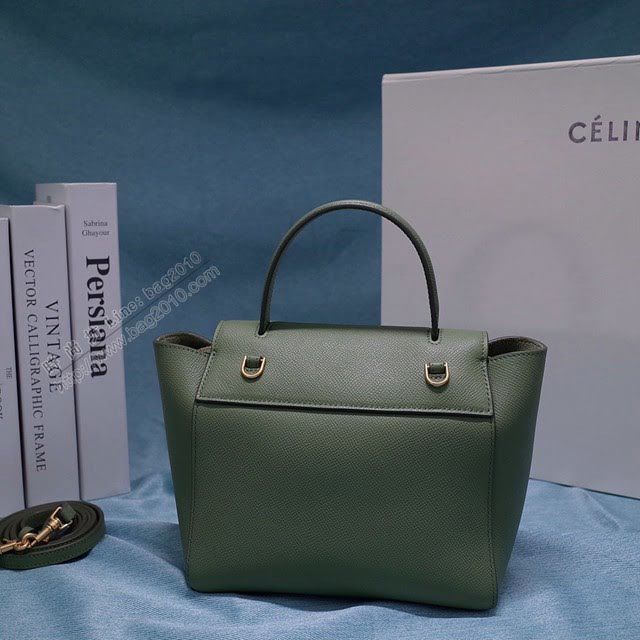 Celine女包 賽琳掌紋牛皮小號手提包 Celine belt bag鯰魚包 189003  slyd2035